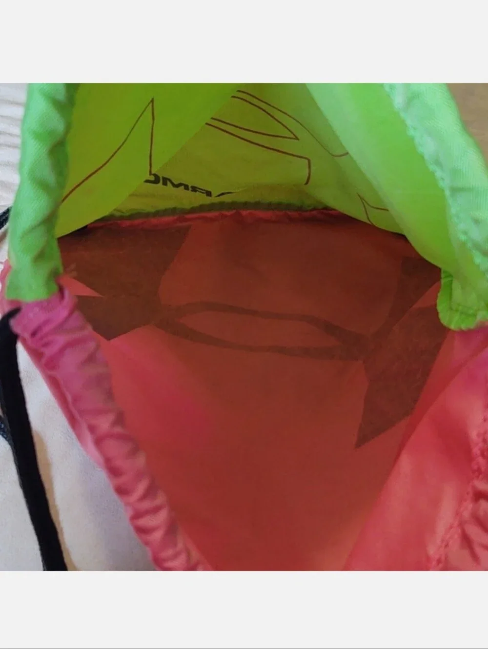 Under Armour Neon Reversible Drawstring Backpack